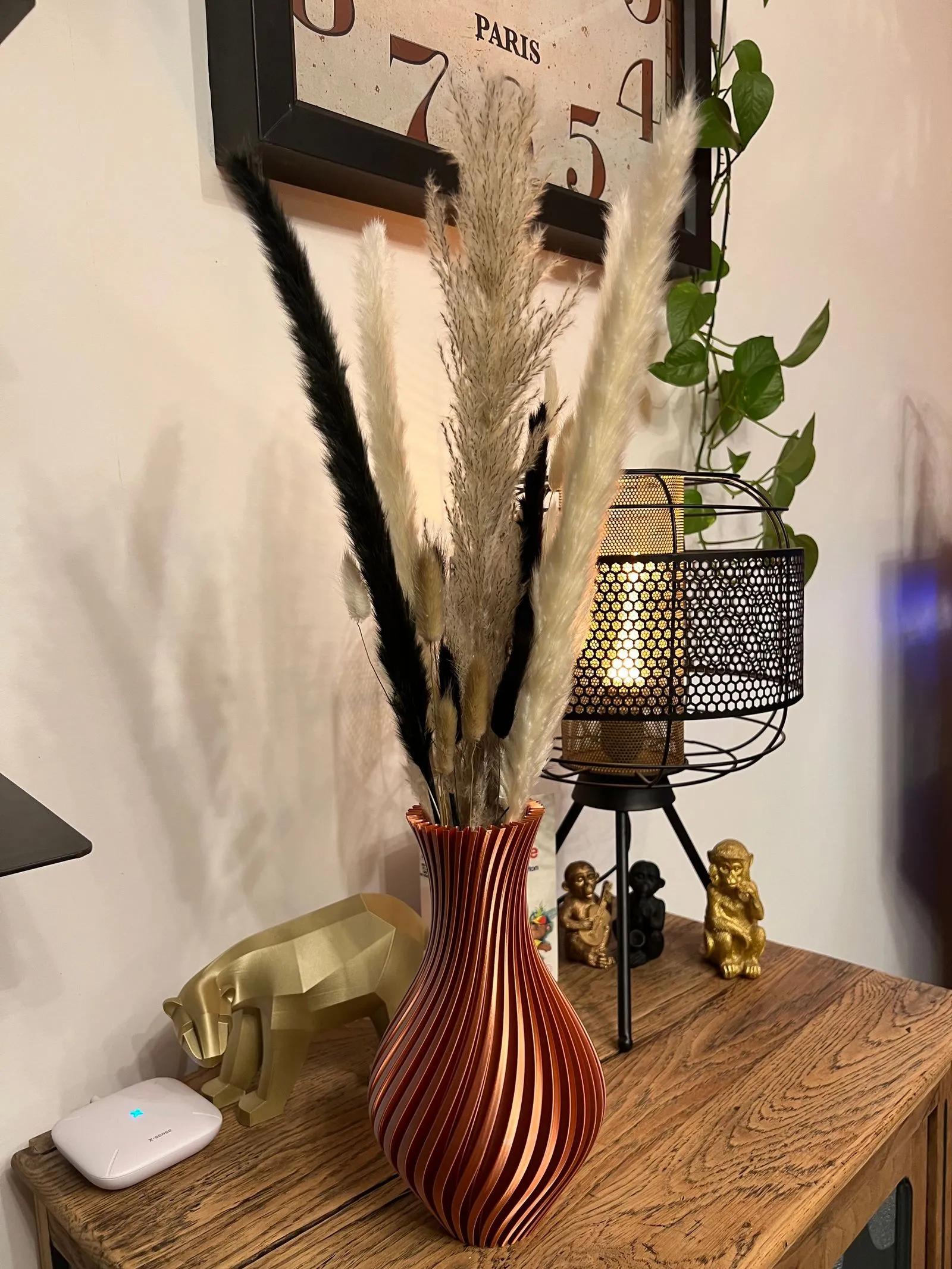 Vase spirale
